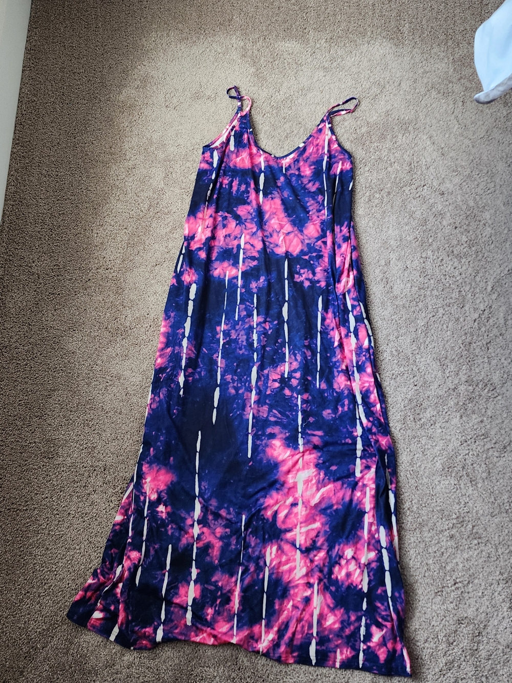 Tie-Dye Slip Maxi Dress - Picture 11 of 14